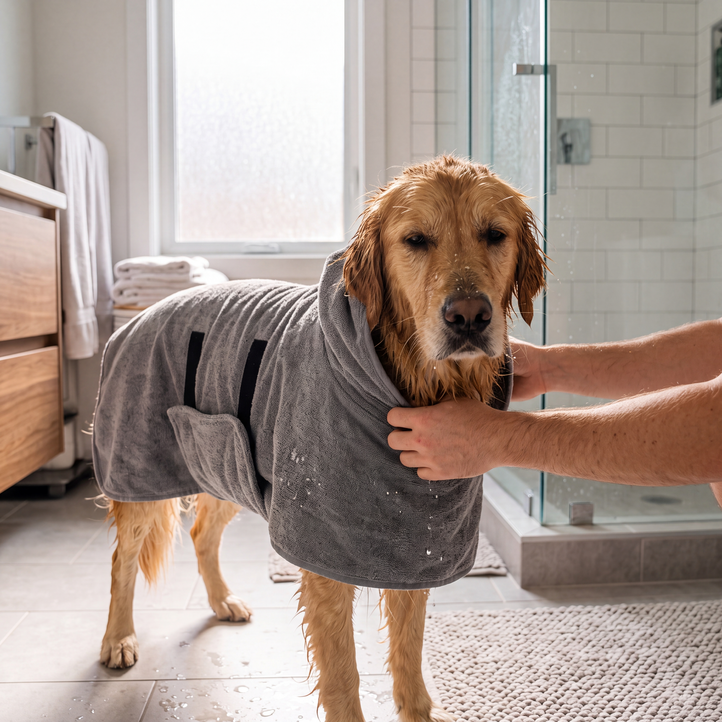Ruffwrap Quick-Dry Dog Robe